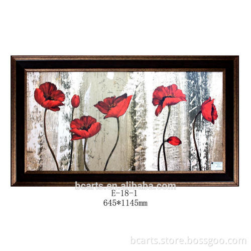 Mural digital frame good quality latest design of photo frame plastic ornate frame